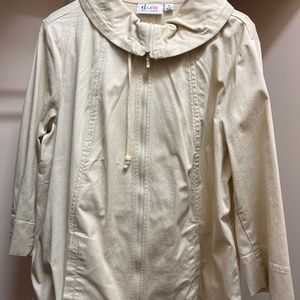 Denim and company panee and jacket set